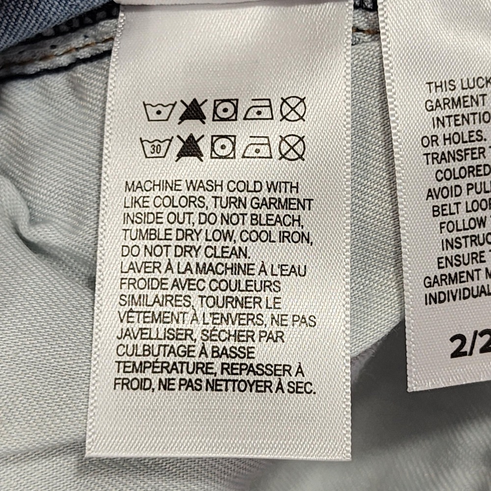 NEW Lucky Brand Jeans Womens 2/26 Blue Low Rise Flare Ankle Stretch Light Wash - Picture 8 of 14